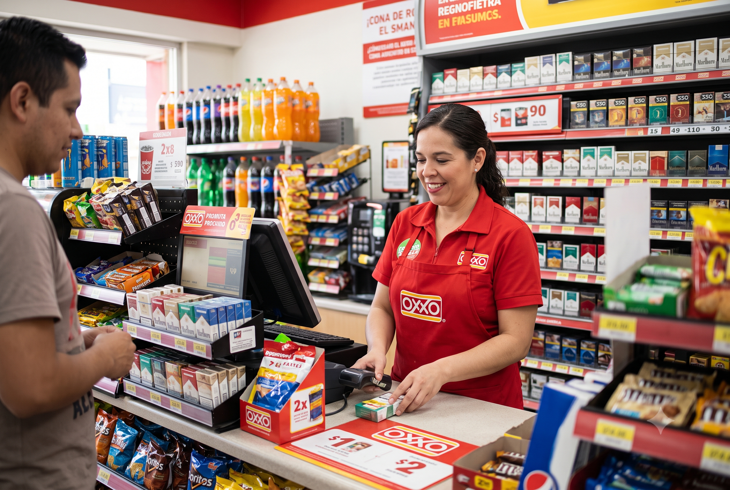 Cajero/a en Tienda OXXO México