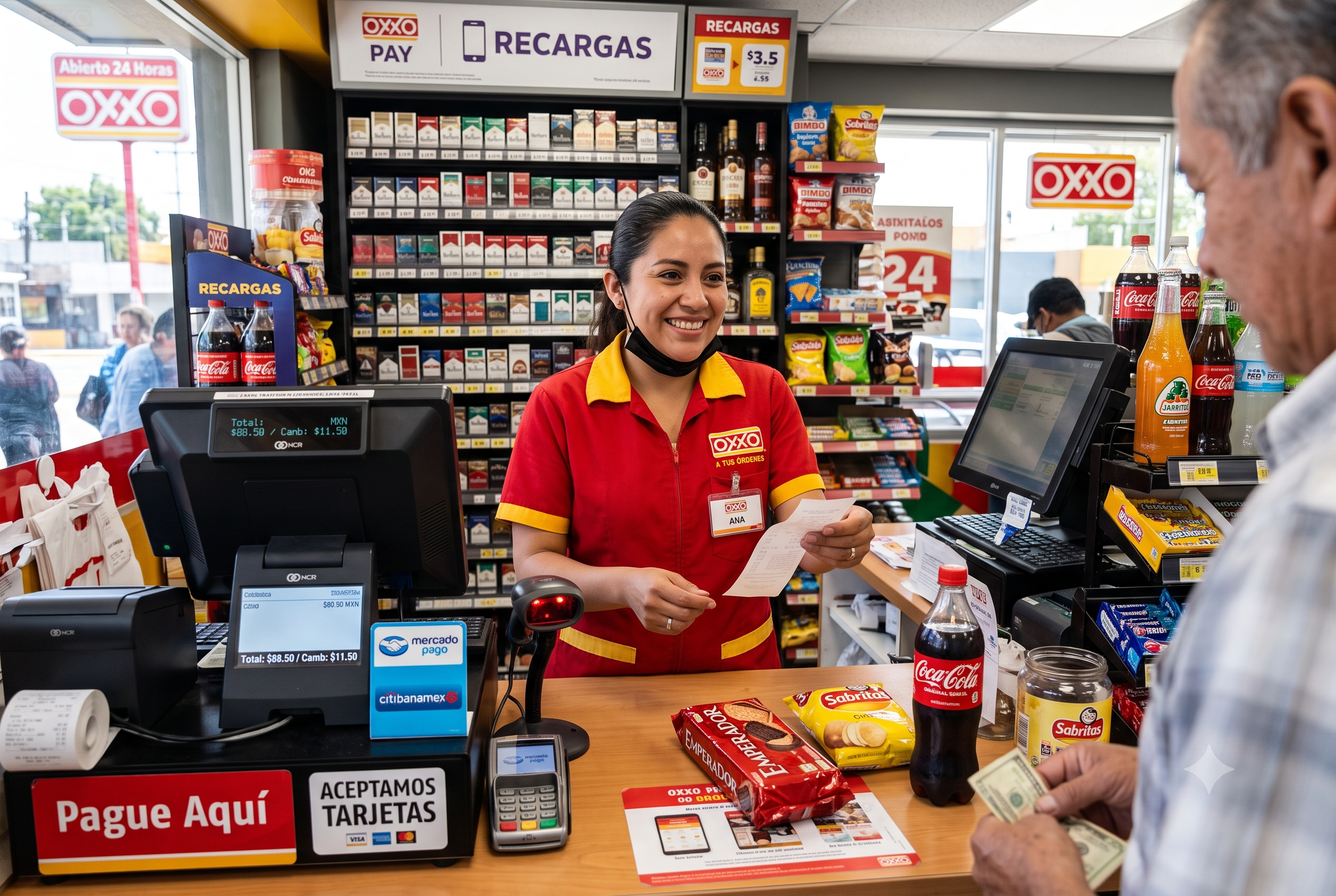 Cajero OXXO