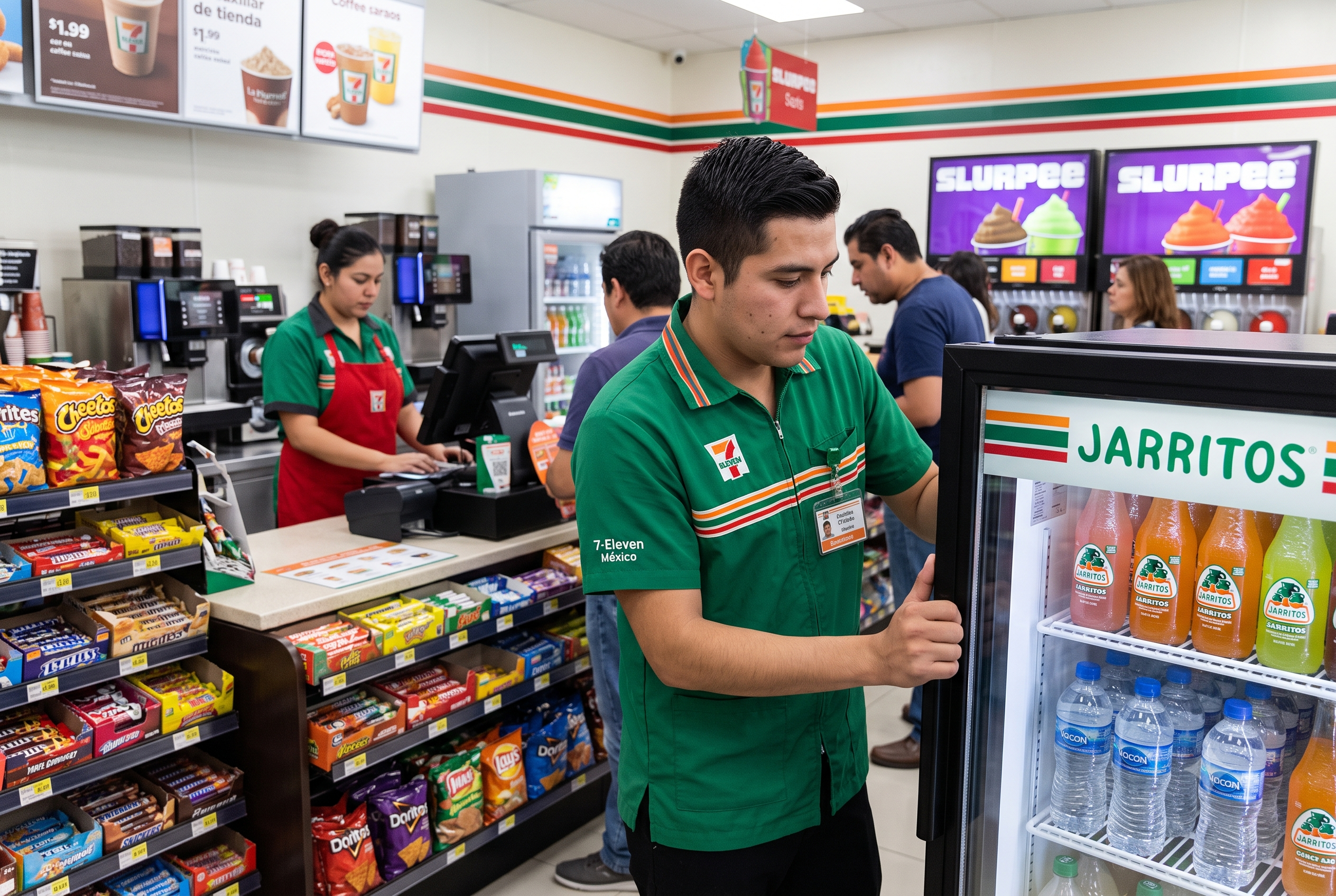 Auxiliar de Tienda de Conveniencia 7-Eleven México