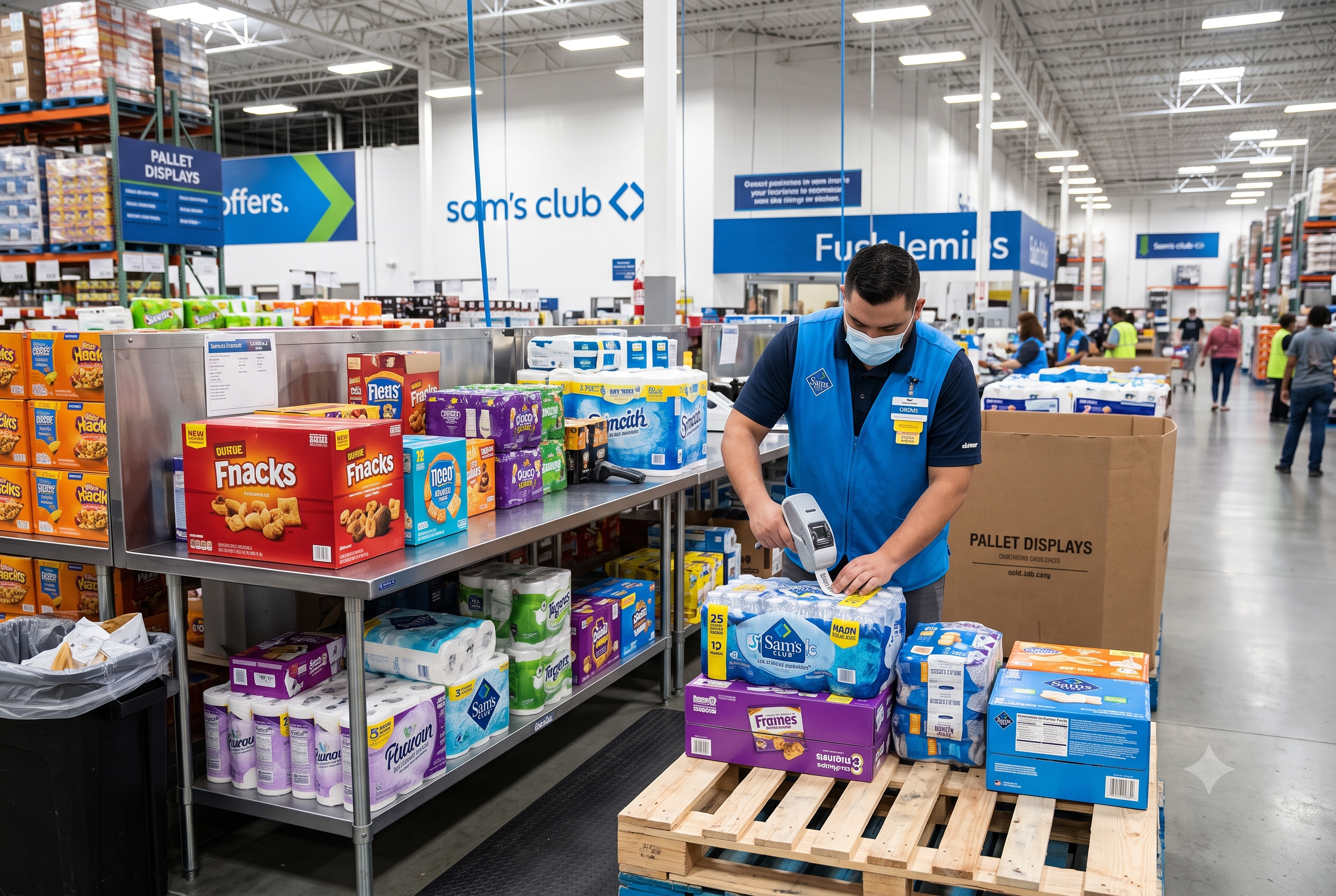 Empacador y Etiquetador en Sam’s Club México