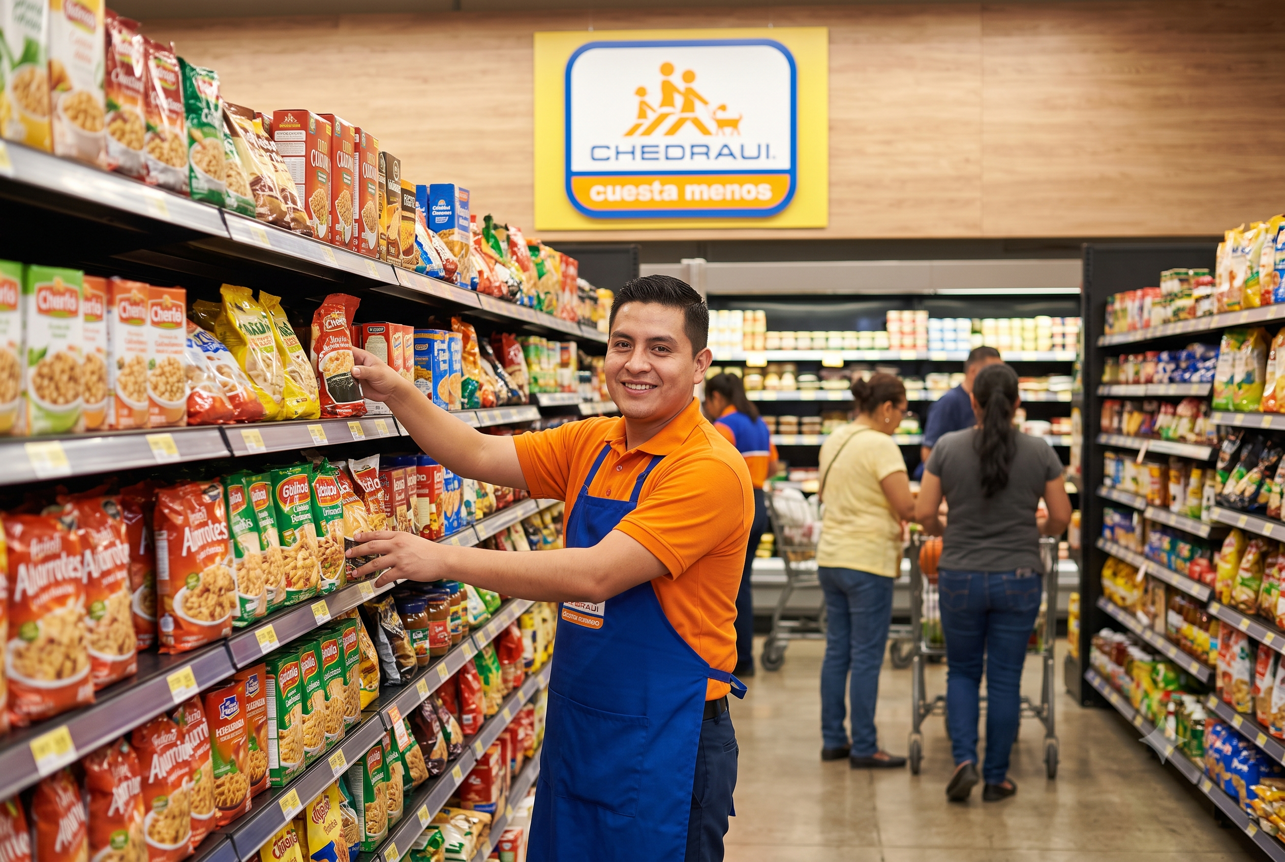 Auxiliar de Abarrotes en Chedraui México