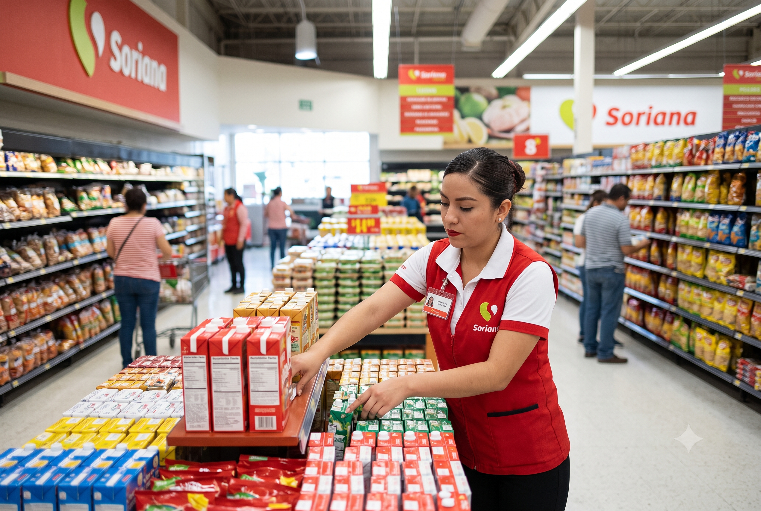 Auxiliar de Piso de Ventas en Soriana México