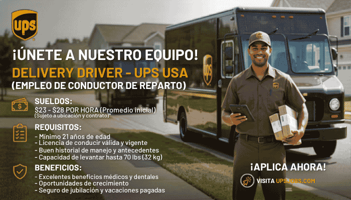 Delivery Driver UPS